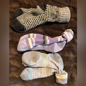 3 pairs smartwool socks